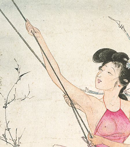 山阳县-胡也佛的仕女画和最知名的金瓶梅秘戏图