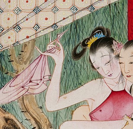 山阳县-迫于无奈胡也佛画出《金瓶梅秘戏图》，却因此成名，其绘画价值不可估量